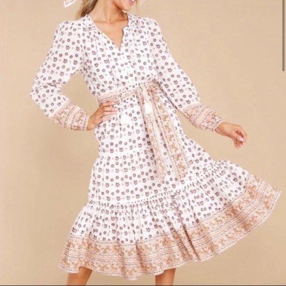 NWT! Cleobella Blakely Midi Dress | L - Picture 9 of 9